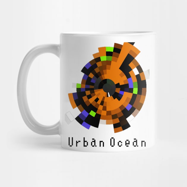 Mosaic Twist (Orange) by urbanoceandesigns